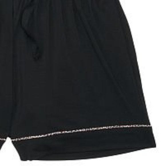 L VS Short PJ Set Black with Leopard Piping Heavenly Modal Softest PJs NWT - Picture 6 of 11